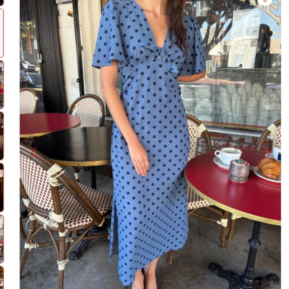 Jess Dress Lisa Says Gah - Oxford dot - SMALL - NWOT - Picture 1 of 4